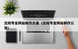 唐山沈阳专业网站制作方案（沈阳专业网站制作公司）